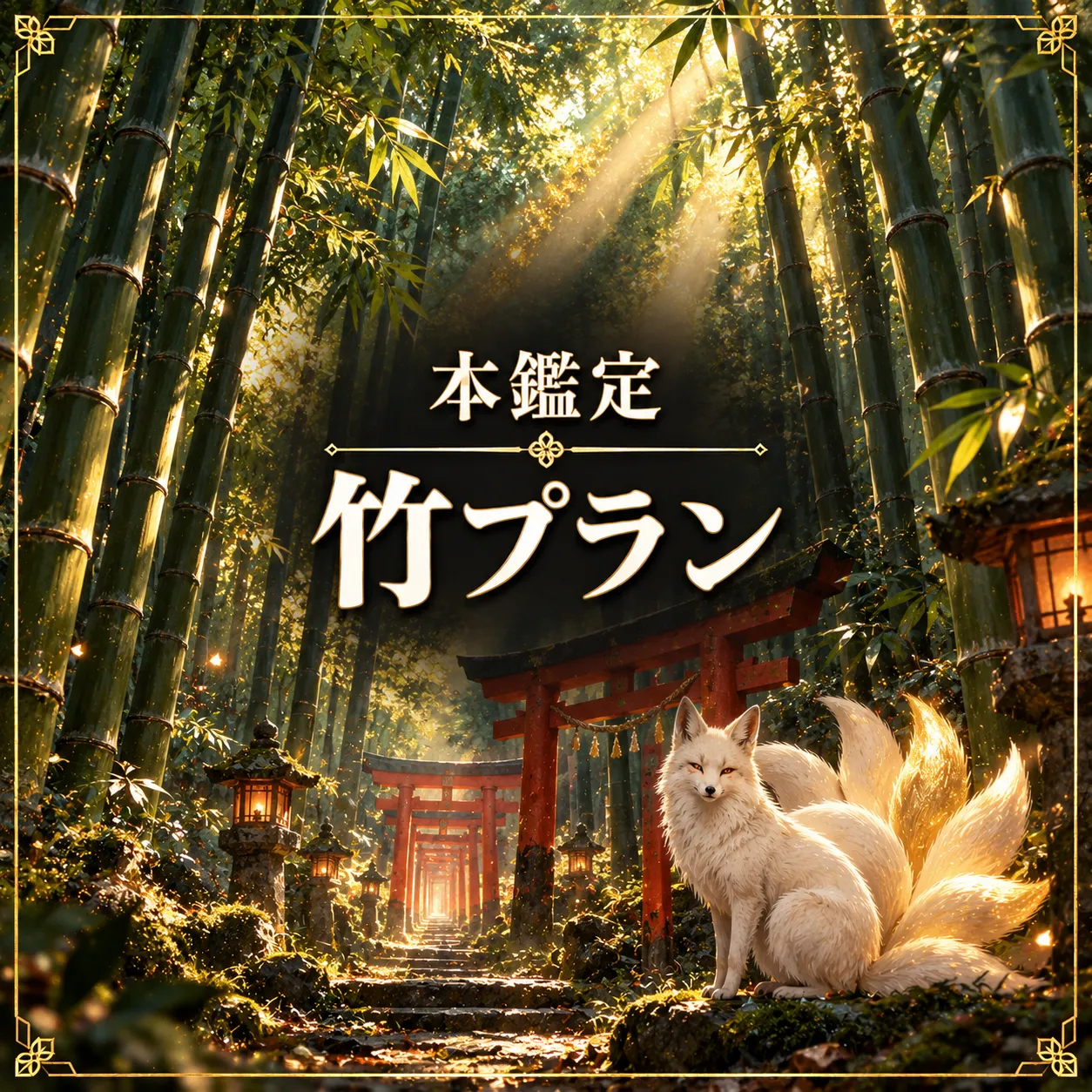 本鑑定 竹プラン